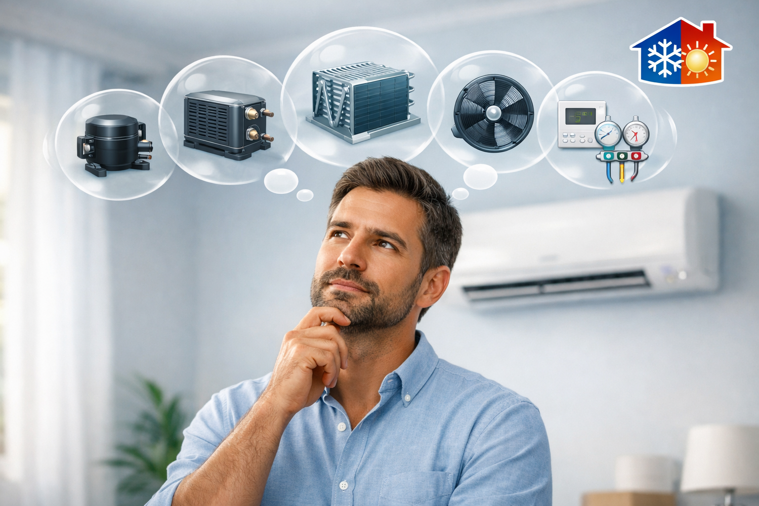 Components of an Air Conditioner | Emergency AC Repair Guide