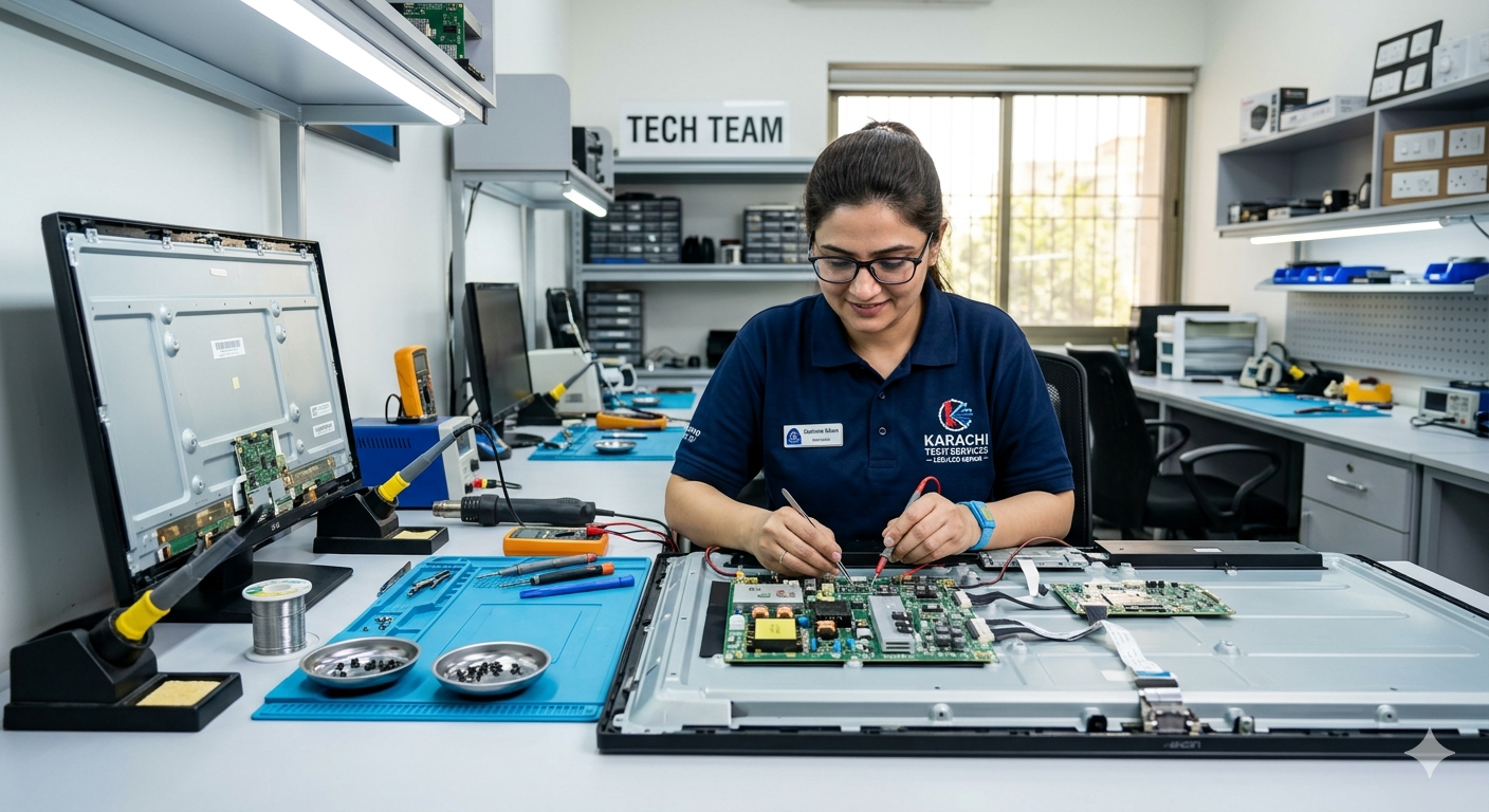 LED and LCD Repair in Karachi – Professional Screen Services | Ahmad Electronics