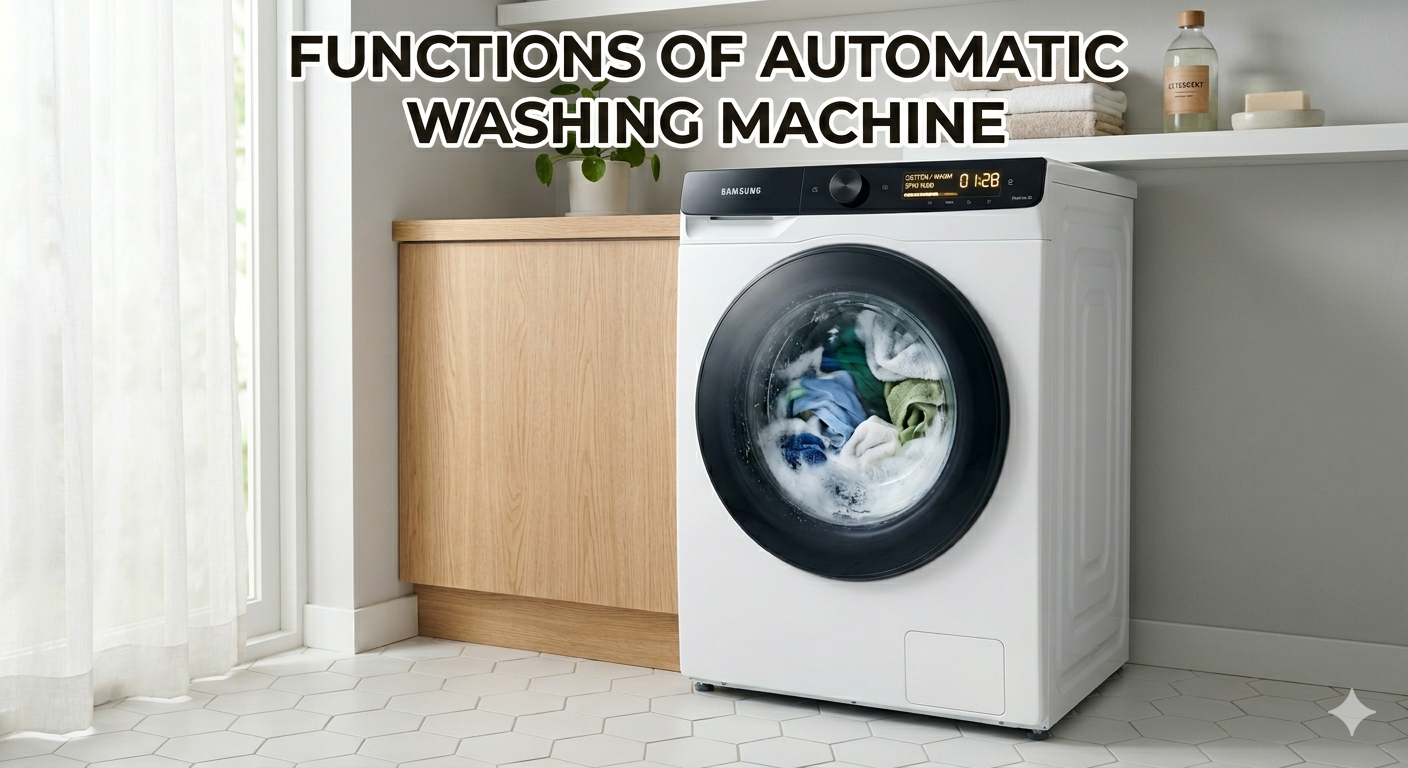 Functions of Automatic Washing Machine – Complete Guide